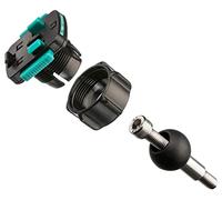 Ultimateaddons M10 Motorcycle Handlebar Top Clamp Bolt Attachment with 3 Prong Attachment