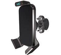 Ultimateaddons Motorcycle Metal Handlebar 25mm Ball Mount With Universal Grip & Go Phone Holder for Motorcycle and Bike Mounting