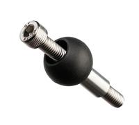 Ultimateaddons Motorcycle Top Clamp M8 Bolt Mount Kit with 1" Ball Attachment