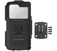 Ultimateaddons Universal Smartphone Slim Tough XXL (168 x 78mm) Waterproof Case with Amps 4 Hole Connector Plate Black