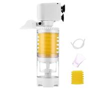 Ultimates Tank Filter Aquarium Filter, Fishtopia Tank Filter, Fish Tank Vacuum Sponge Filter, Fish Tank Vacuum Filter, Ultimates Fish Tank Filter, 3 in-1 Biochemical Sponge Filter for Aquarium