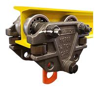 Ultimation Heavy Duty 1,000 Pound Capacity I-Beam Trolley with Side Guide Rollers - Ideal for Automotive Assembly Plants - Industrial Grade, High Load-Bearing Fits 3", 4", and 6" Tall Trolley Systems