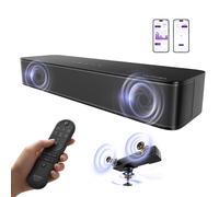 ULTIMEA 2.1ch Bluetooth Soundbar, 3-Inch Built-in Subwoofer for TV, 120W Peak Power