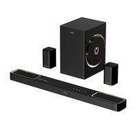 ULTIMEA 5.1.2ch Sound Bar with Dolby Atmos, Surround Sound System for TV with 2 Surround Speakers, Sound Bar for Smart TV, Soundbar with Subwoofer for Home Theater, BT 5.4, HDMI eARC, Skywave F40 Boom