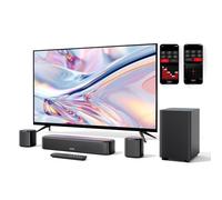 ULTIMEA 5.1ch Soundbar for Smart TV, Virtual Surround Sound System with App Control, Home Cinema Soundbar with Subwoofer & 2 Surround Speakers, 250W Peak Power, OPT/AUX Inputs, BT5.3, Aura A30