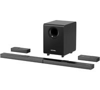ULTIMEA 7.1.4ch Sound Bar for TV, with Dolby Atmos, 740W Soundbar Surround Sound System, with Adjustable 8" Wireless Subwoofer and 2 Rear Speakers, Home Theatre Sound Bars for Smart TV, Nova S90