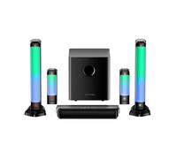 ULTIMEA 7.1-channel virtual surround sound bar for TV with 2 surround speakers