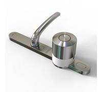 Ultion Nuki Smart Lock 2025 - for PVC & Composite Doors | 3-Star Plus Security | Alexa/Google/Apple Compatible | Auto Lock/Unlock & Flexible Access (Chrome, Doors Under 55mm Thick)