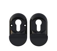 Ultion Sweet Black Escutcheon Keyhole Fingerpull