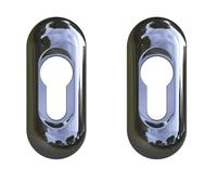 Ultion Sweet Chrome Slim Escutcheon Keyhole Cover