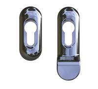 Ultion Sweet Chrome Slim Escutcheon Keyhole Fingerpull