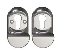 Ultion Sweet Cylinder Pull Keyhole Cover - Matching Door Furniture Available (Stainless Steel)