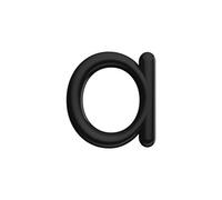 Ultion Sweet Door Number A - Black - Self Adhering, No Drilling Or Screwing Required