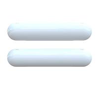 Ultion Sweet Multi-Layer Insulated Rounded 12" Letter Box Letterplate - Matching Door Furniture Available (White)