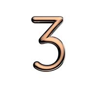 Ultion Sweet Rose Gold Door Number '3