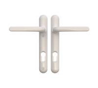 Ultion Sweet White Door Handle Set, 122mm (Long Fixings)