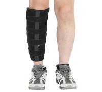 ULTNICE Calf Compression Brace Adjustable Shin Support Strap for Injury Recovery with Breathable Anti-Slip Fabric Size L 13.76X7.86 Inches