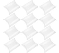 ULTNICE Clear PVC Pillow Shape Candy Box 50Pcs Pillow Gift Boxes Clear Candy Box Transparent Party Wedding Favor Chocolate Boxes Sweet Bags