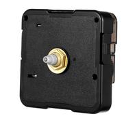 ULTNICE Quartz Clock Movement - Accurate Timekeeping Silent Operation DIY Replacement Mechanism for Wall Clocks - 2.2X2.2X0.62 Inch Black ABS Material