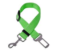 Ultra 1 Green Dog Seat Belt Adjustable Pet Car Seatbelt Dog Harness Safety Leads Cat Vehicle Travelling Leash 40cm to 53cm Dog Seat Belt for Car Dog Seatbelt Car Restraint Pet Accessories for Dogs