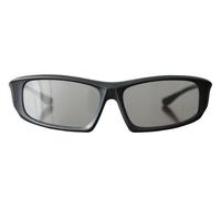 Ultra 1 x Black Adults Passive 3D Glasses for TV Men Women Polarized Wraparound For Use with RealD Movies Cinemas TVs and Projectors 3D Cinema Glasses Movie Glasses 3D Glasses for Cinema