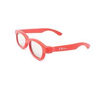 Ultra 1 x Red Childrens Passive 3D Glasses Kids for Use with all Passive TVs Cinema Projectors and RealD Films Movies Circular Polarised 3D Glasses Passive Kids Movies Cinema 3D Glasses