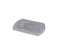 Ultra 100% Cotton Light Grey Bath Mat 800 x 500mm Showerdrape Grey One Size