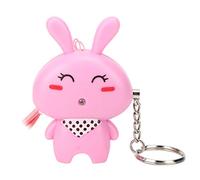 Ultra- 130dB Alarm Keychain with Flashlight & Rechargeable Design - Emergency for Women, Seniors