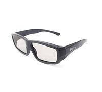 Ultra 2 Black Adults Passive 3D Glasses for TV Men Women Polarized Wraparound For Use with RealD Movies Cinemas TVs and Projectors 3D Cinema Glasses Movie Glasses 3D Glasses for Cinema