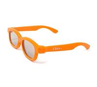 Ultra 2 Orange Childrens Passive 3D Glasses Kids for Use with all Passive TVs Cinema Projectors and RealD Films Movies Circular Polarised 3D Glasses Passive Kids Movies Cinema 3D Glasses