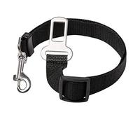 Ultra 3 Black Dog Seat Belts Adjustable Pet Car Seatbelt Dog Harness Safety Leads Cat Vehicle Travelling Leash 40cm to 53cm Dog Seat Belt for Car Dog Seatbelt Car Restraint Pet Accessories for Dogs