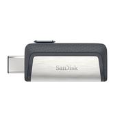 SanDisk Ultra 64 GB Dual Type-C USB 3.0 Flash Drive, Silver