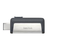 SanDisk Ultra 64 GB Dual Type-C USB 3.0 Flash Drive, Silver