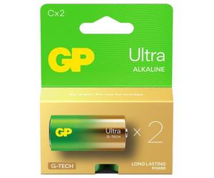 Ultra Alkaline C Batteries, 2 Pack - GPPCA14AU067
