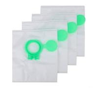 Ultra Bags for Sebo Airbelt D2 Total Storm Pack of 10 (4 Pack) | Includes filter lid, 4-layer protection, tight closure, prevents dust clouds when changing