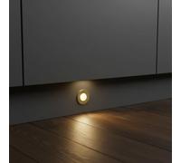 Ultra Beam Lighting 1 Watt Gold Mini LED Plinth Light, 3000k Warm White