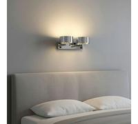 Ultra Beam Lighting 12 Watt LED Chrome Wall Mounted Over Bed Reading Light