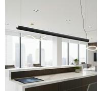 Ultra Beam Lighting 17 Watt Black 1300mm Uplighter Linear LED Pendant Light