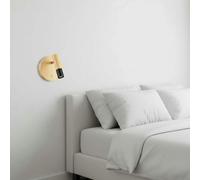 Ultra Beam Lighting 3 Watt LED Adjustable Wooden Reading Lamp - Black Finish