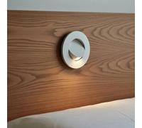 Ultra Beam Lighting 3 Watt LED Round White Recessed Bedside Reading Light
