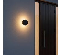 Ultra Beam Lighting Ultrabeam 10 Watt Round Halo Effect Exterior Led Wall Light - Ip65 Rated - 1000 Lumen Output - 3000K Warm White - 146mm Diameter