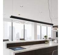 Ultra Beam Lighting Ultrabeam 17 Watt Black 1300mm Uplighter Linear Led Pendant Light