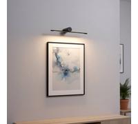 Ultra Beam Lighting Ultrabeam Picture Wall Light Fitting Black Finish 6 Watt Warm White Led 500mm Wide