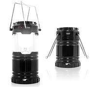 Ultra Bright Camping Lantern with Rechargeable Batteries, Water Resistant - maxin Portable LED Solar Collapsible Camping Lantern Flashlights Torch for Outdoor