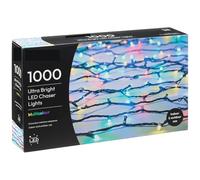 Ultra Bright Led Chaser Lights 1000pk - Multicolour - Create a Stunning, Festive Light Display in Your Window and Be The Envy of All of Your Neighbours