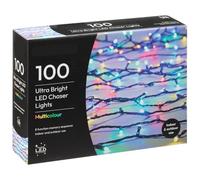 Ultra Bright Led Chaser Lights 100pk - Multicolour - Create a Stunning, Festive Light Display in Your Window and Be The Envy of All of Your Neighbours