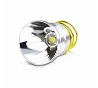 Ultra Bright XM-L2 LED Bulb 1 Mode 1200Lumens Bright Drop-in P60 Design Module Flashlight Repair Parts Torch Replacement Bulb for Surefire Hugsby C2 G2 Z2 6P 9P G3 S3 D2 Ultrafire 501B 502B