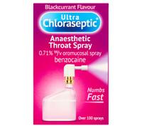 Ultra Chloraseptic Anaesthetic Throat Spray Blackcurrant 15ml 15 ml