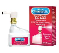 Ultra Chloraseptic Cherry, Fast Acting Sore Throat Pain Relief Spray 15ml
