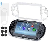 Ultra Clear Crystal Transparent Hard Shell Protective Case Cover Skin for Sony PlayStation PS Vita Slim PSV 2000 PCH-2000 Console